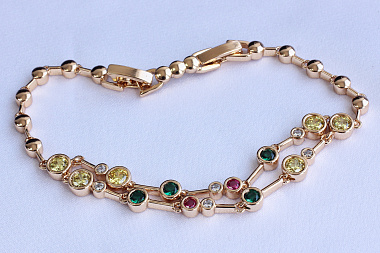 фото Xuping Браслет 17-19 см - (артикул - 18b09977-ZZ4199-2)