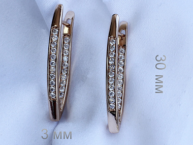 фото Xuping Серьги - (артикул - 18e09500-ZZ3595) фото Xuping Серьги - (артикул - 18e09500-ZZ3595)