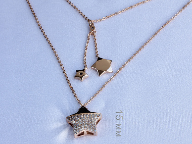 фото Xuping Ожерелье 45-50 см  - (артикул - 18kn00800-ZZ3908)